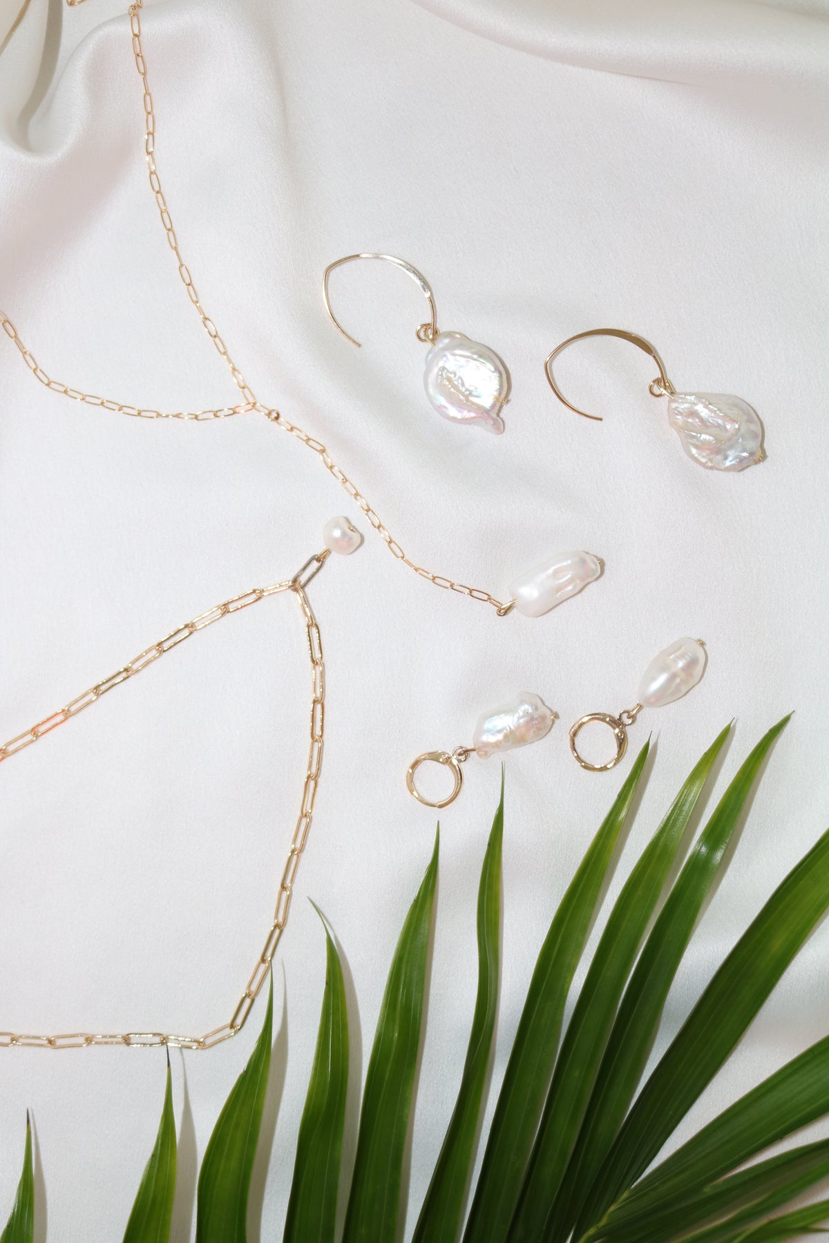 Maya Pearl Drop Necklace