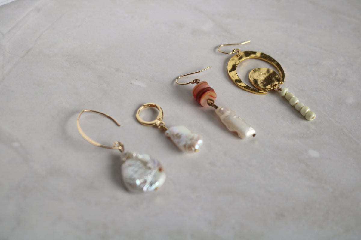 Isabel Half Moon Earrings